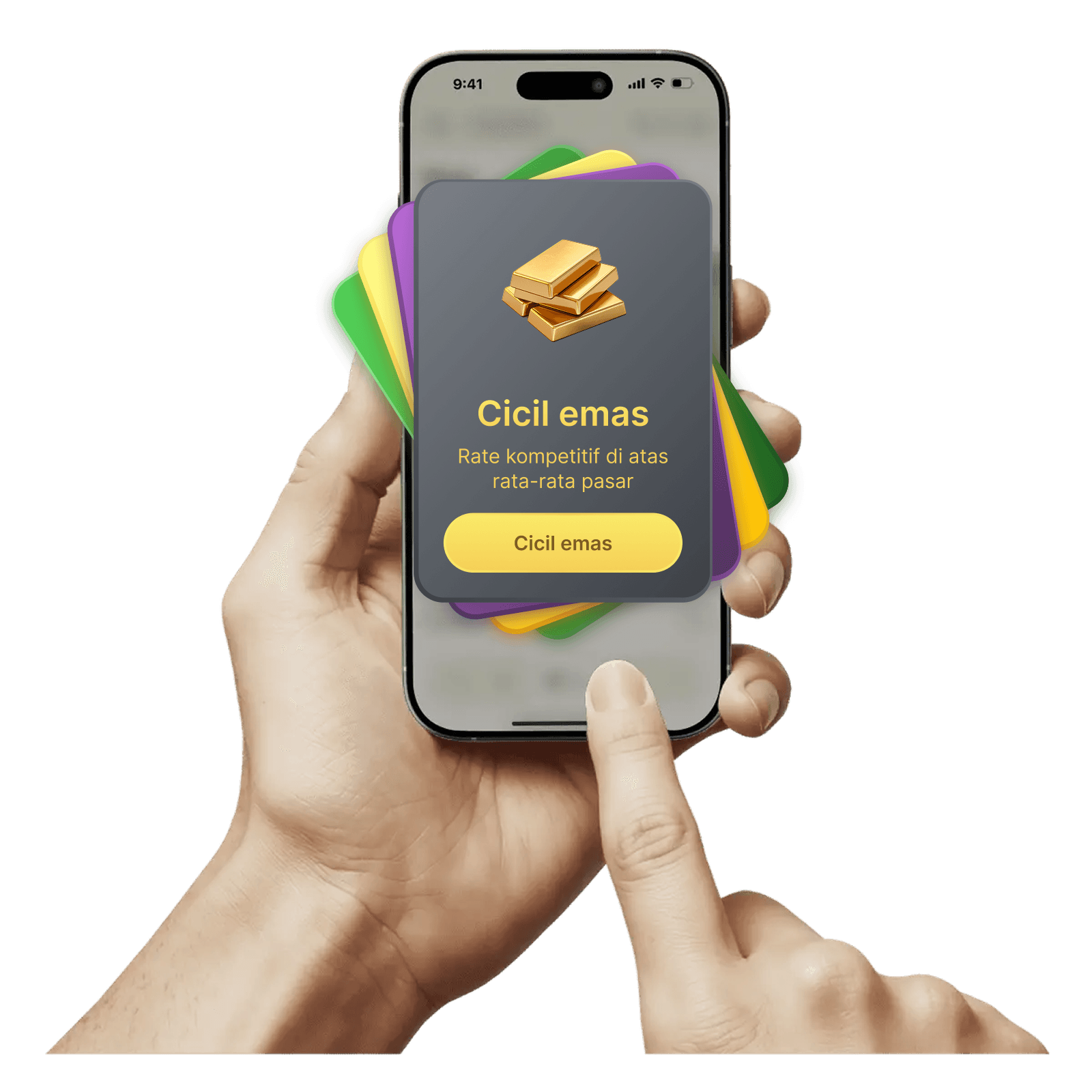 Pilih produk cicil emas